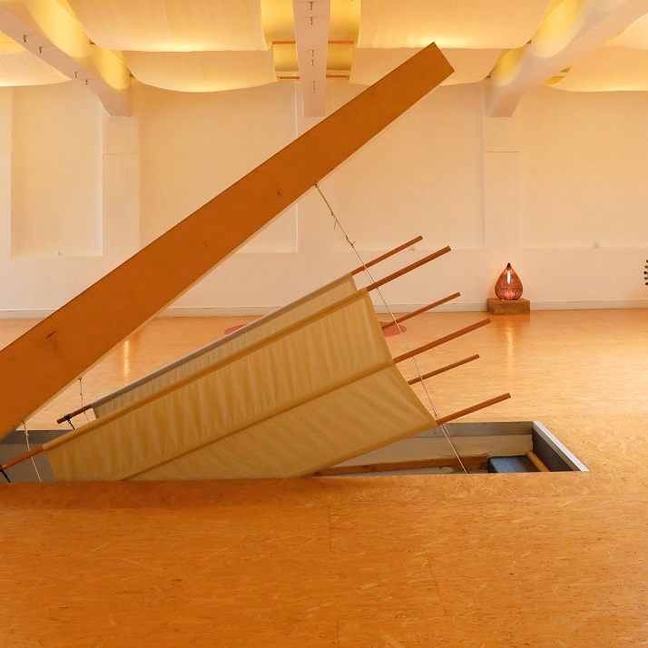 klein - foto der Loft - Bodentüre offen