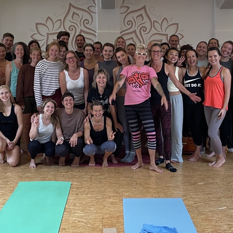 kleines gruppenfoto nach community klasse